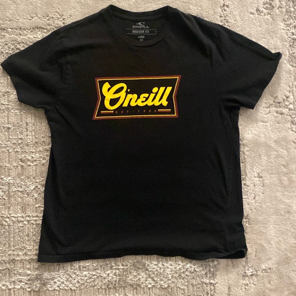 Oneil black and yellow shirt